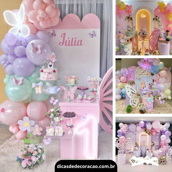 evitar erros decoração jardim encantado primeiro aniversário