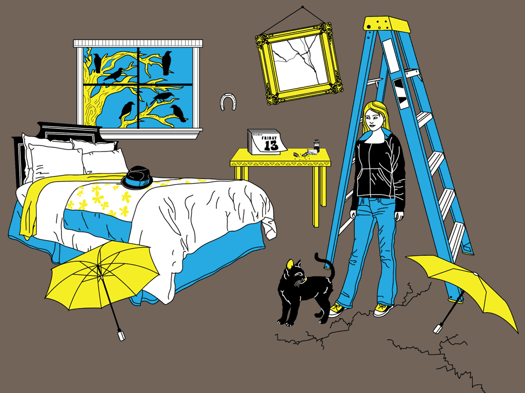 quebrar espelho 7 anos azar