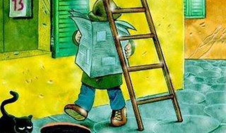 levantar pé direito sorte