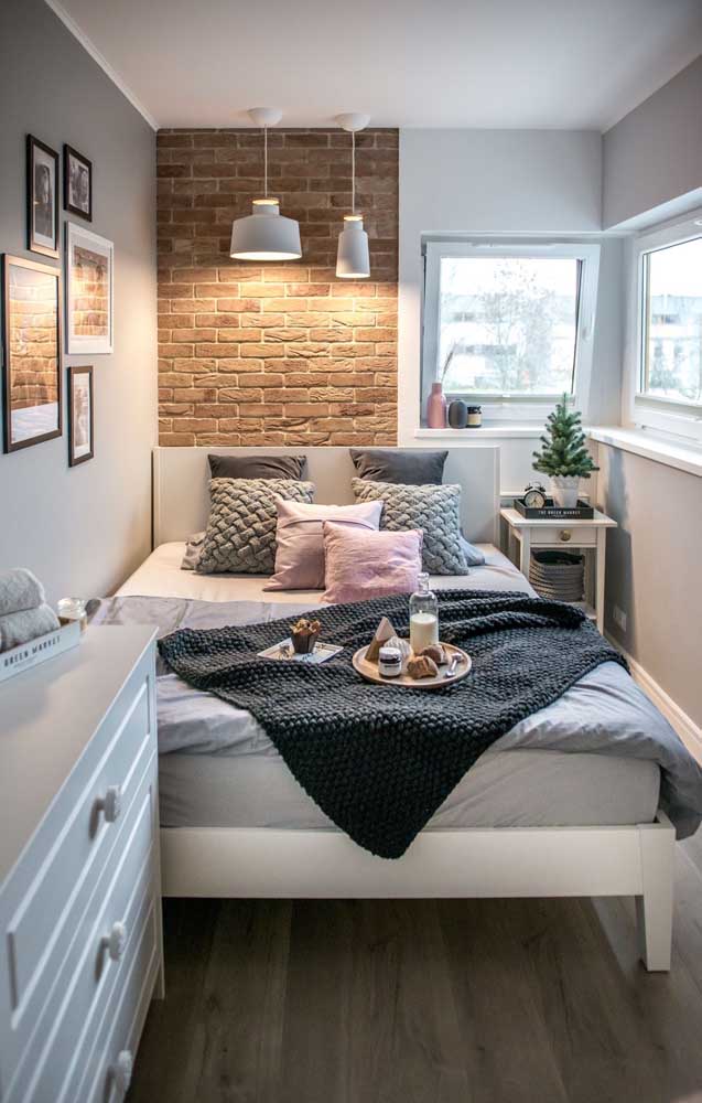 acabamentos para quarto pequeno