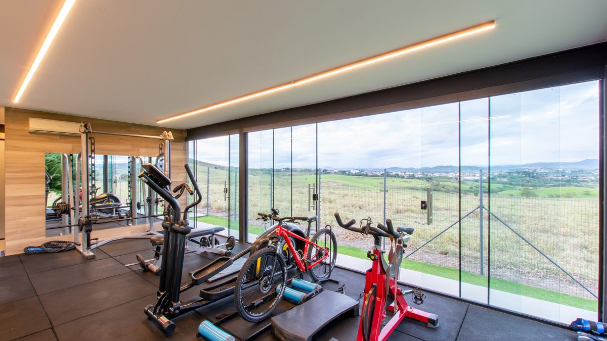 academia em casa decoração