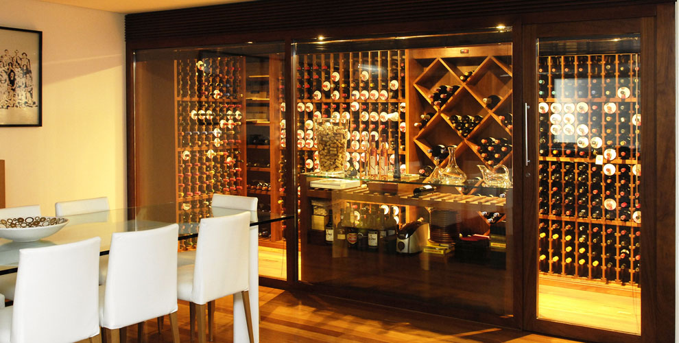 Onde instalar adega em casa