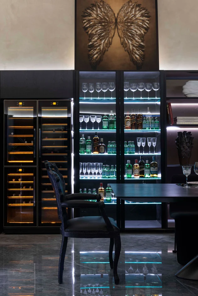 Cantinho do bar em casa