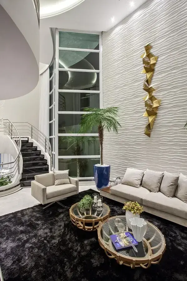 ideias criativas para decorar com adesivo de parede 3d