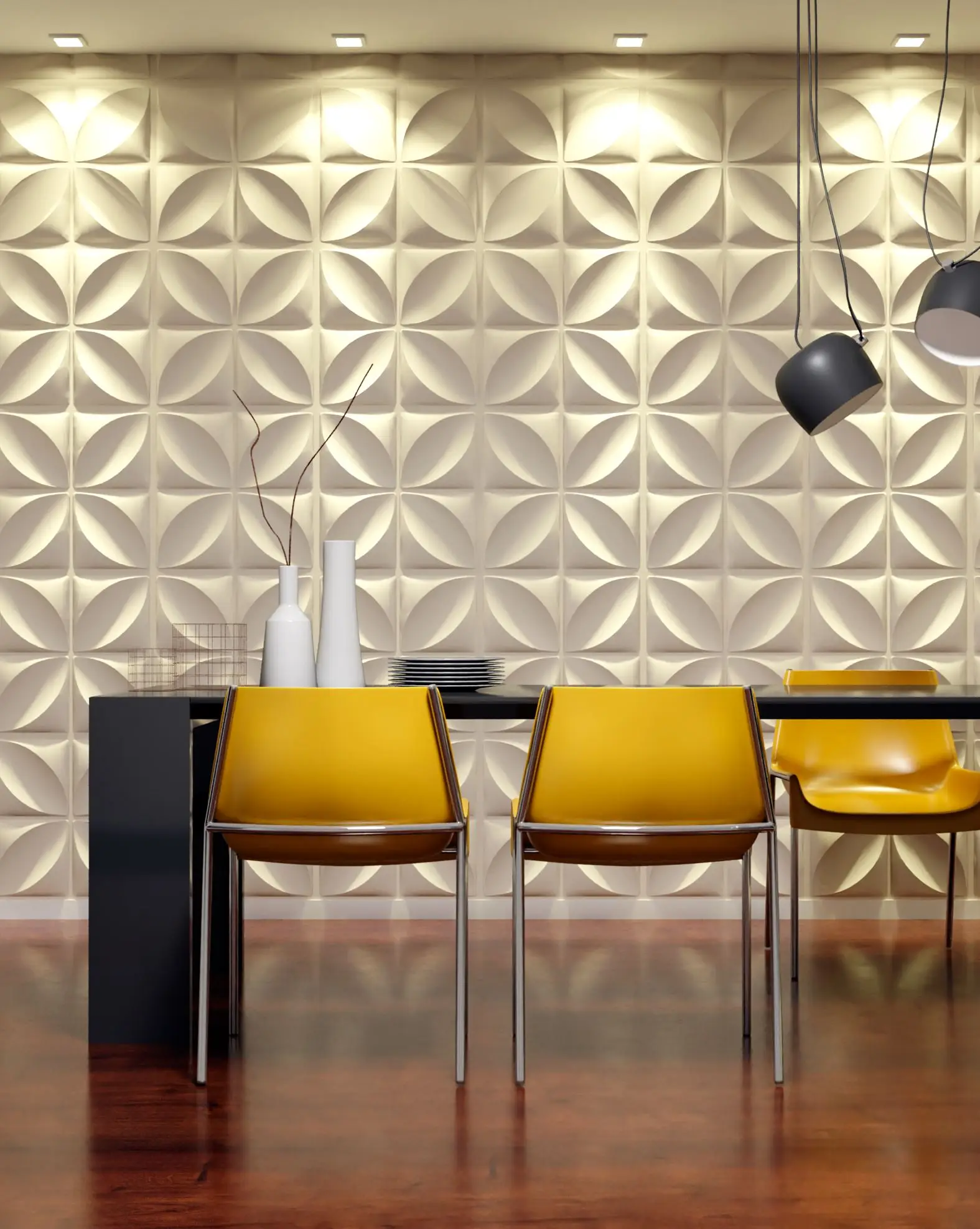 adesivo de parede 3d para cozinha: modelos resistentes e fáceis de limpar