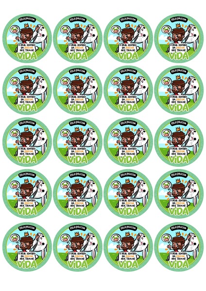 adesivo feliz pascoa infantil para imprimir