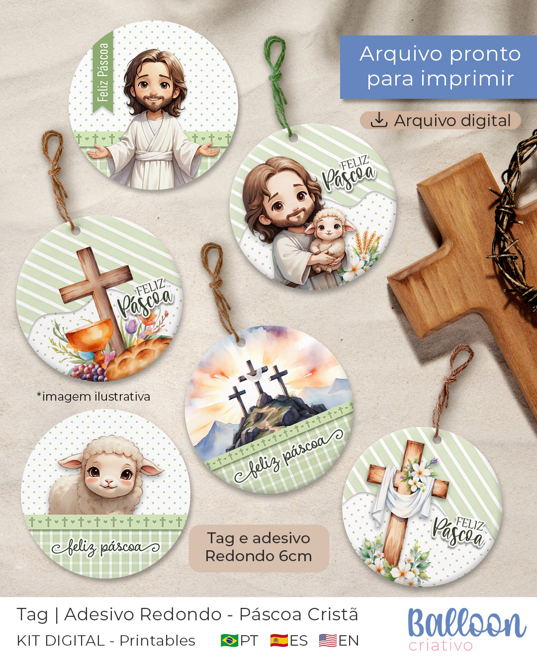 erros comuns ao imprimir adesivos de páscoa