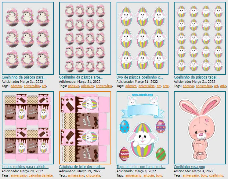 adesivo feliz pascoa para imprimir vs adesivo comprado