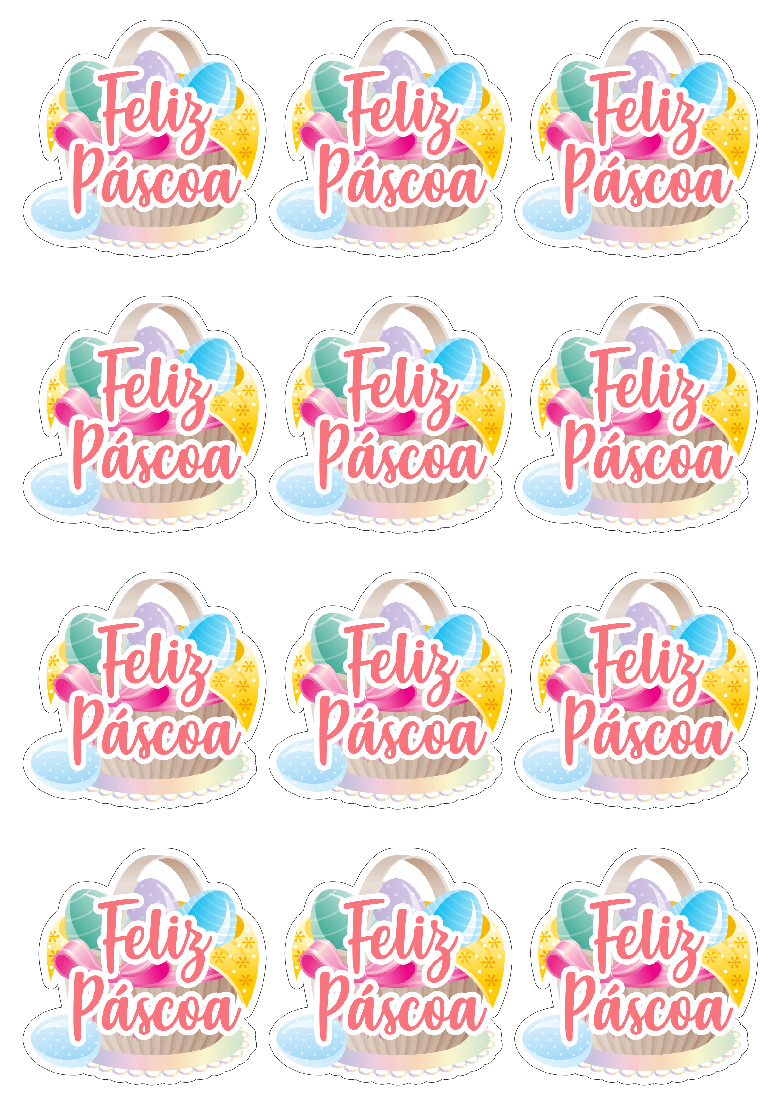 erros comuns ao imprimir adesivos de páscoa