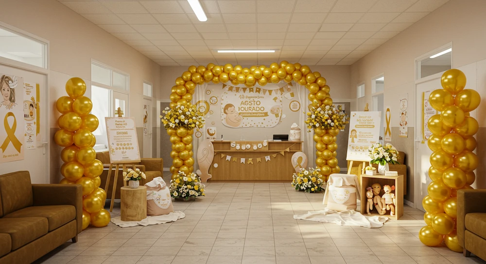 A Importância do Laço Dourado na Campanha de Aleitamento Materno