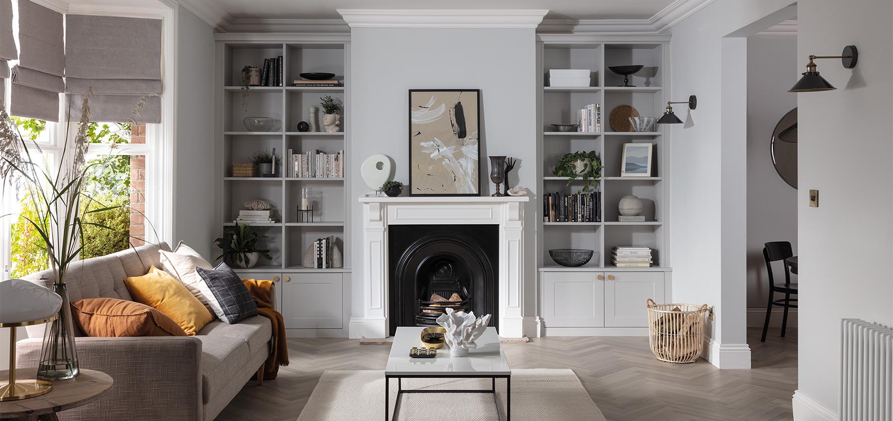 como usar uma alcove de quarto pequeno