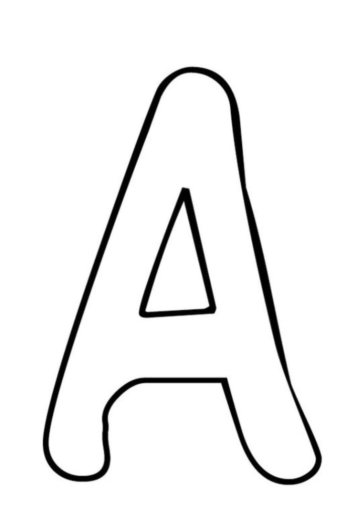 letras do alfabeto para imprimir em tamanho grande
