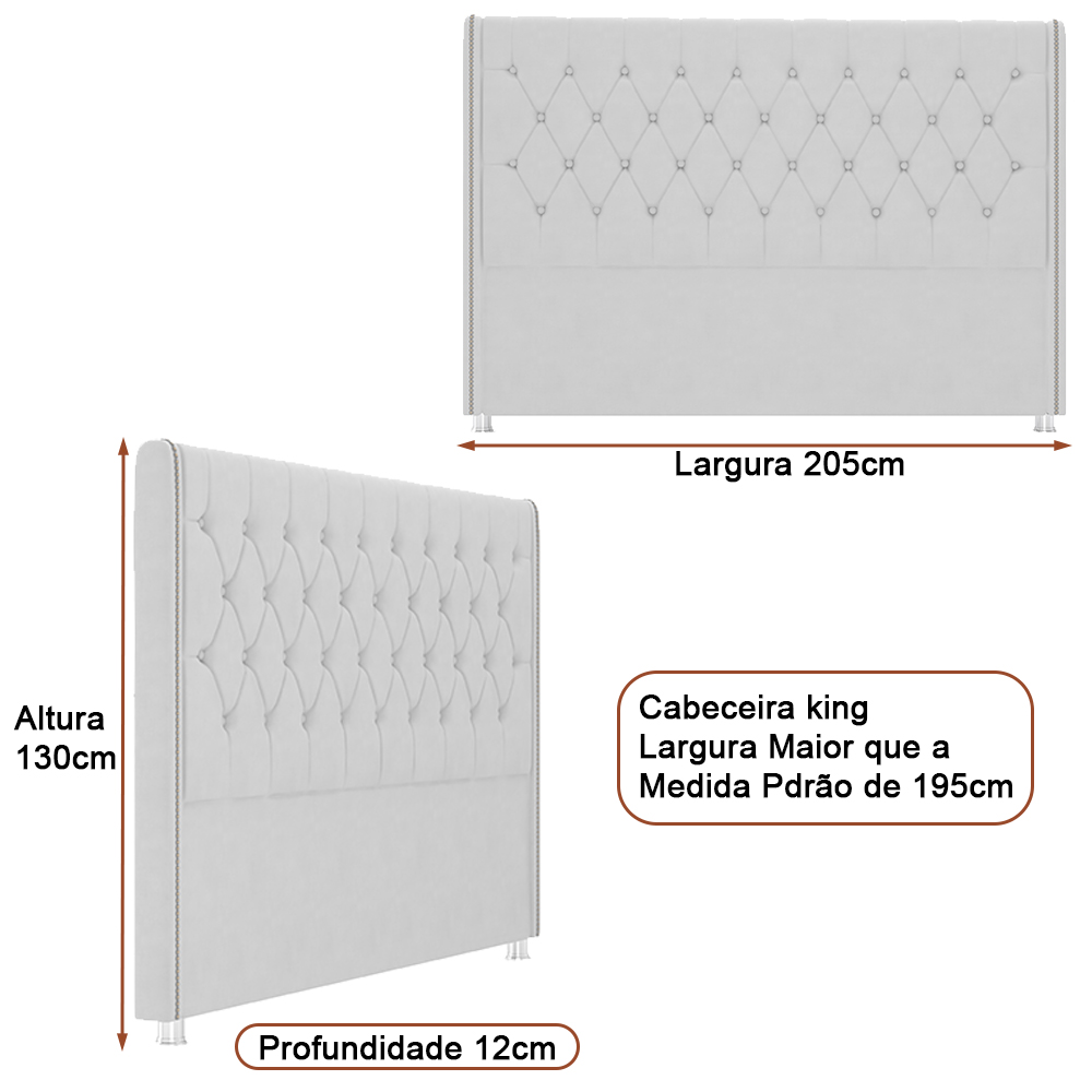 altura cabeceira king