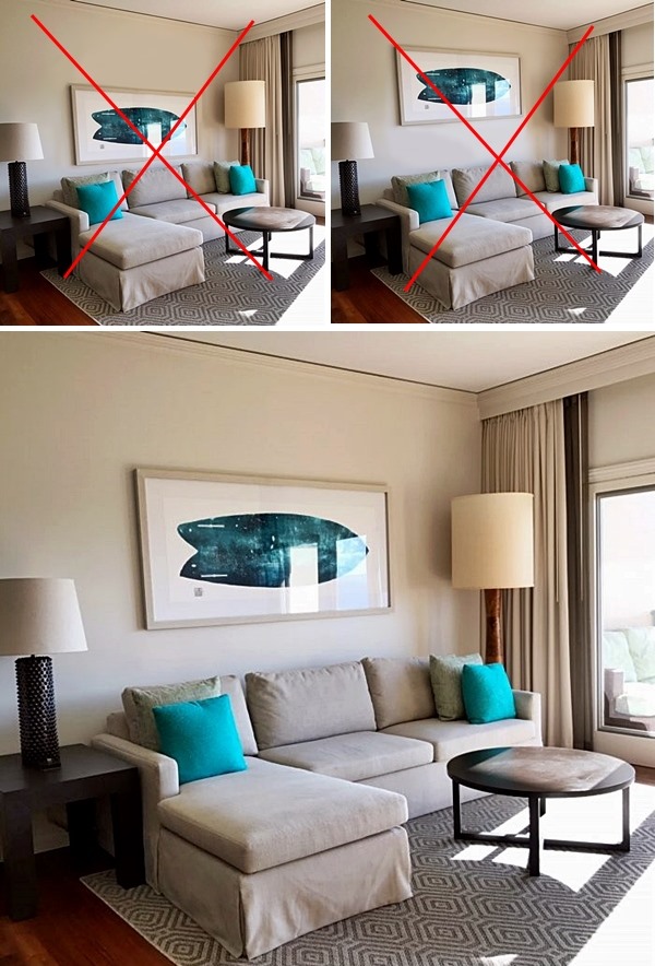 quadros acima da cama altura