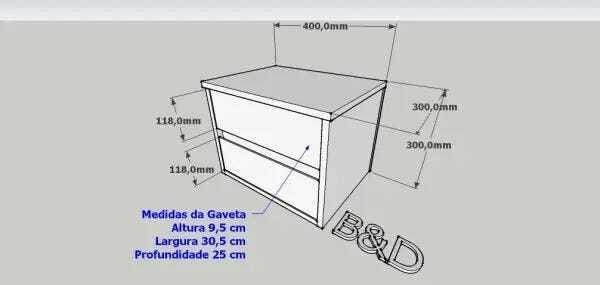 altura padrão mesa de cabeceira