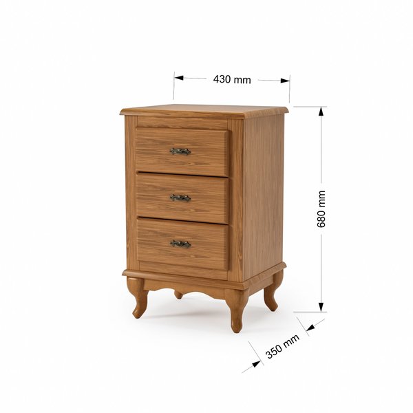 mesa de cabeceira 55 cm