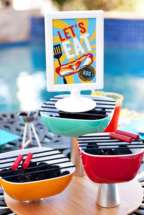 erros comuns decoração festa churrasco