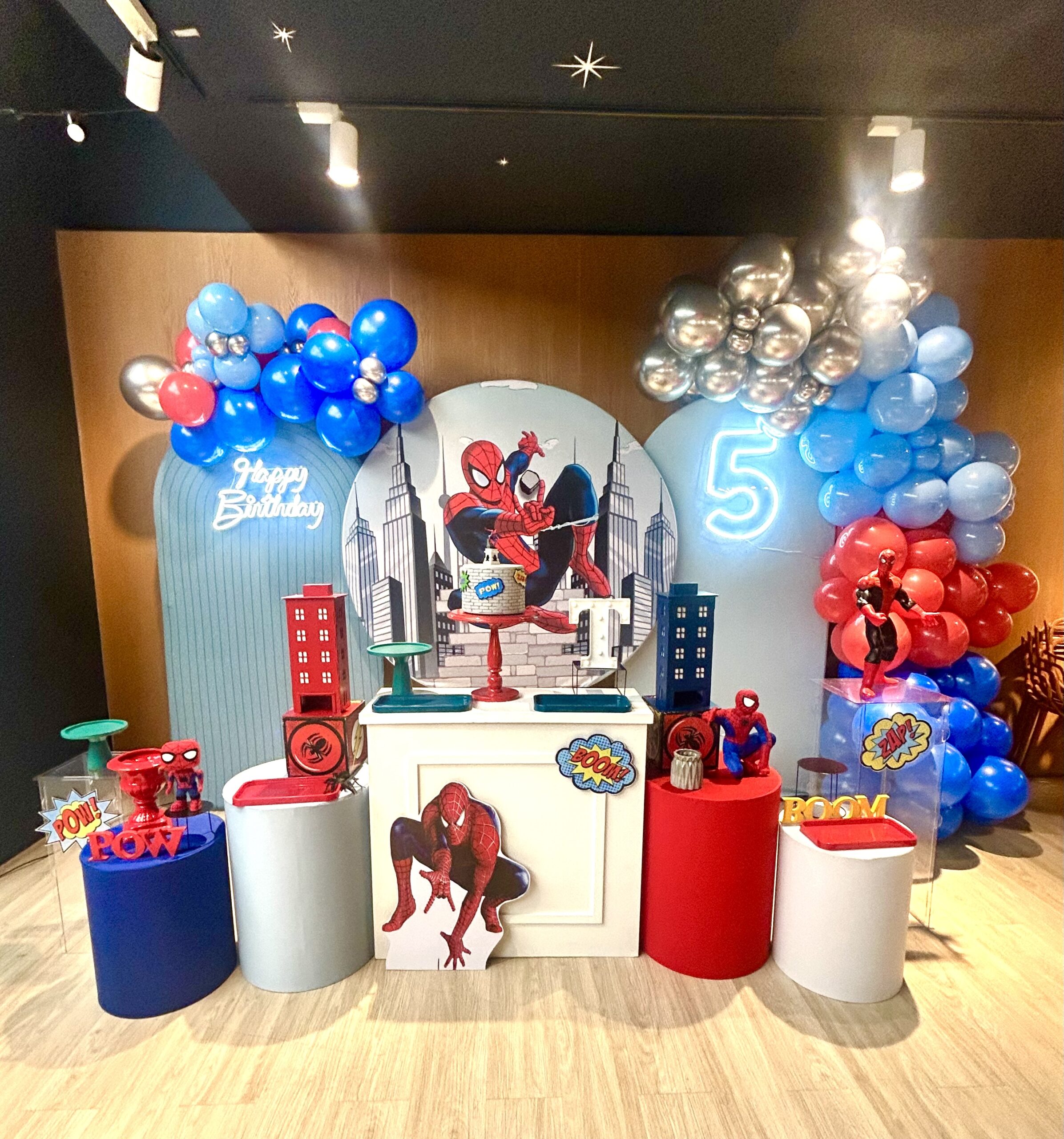 aniversário decoração homem aranha