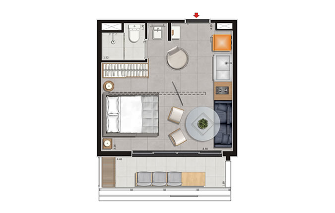 decorar apartamento 30m2
