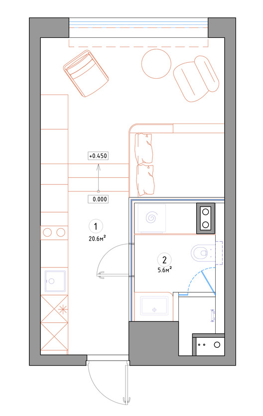 mobiliar apartamento 30m2