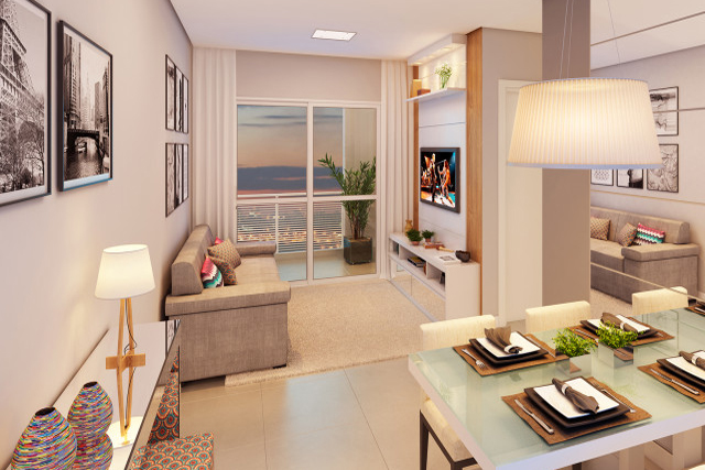 decoração de apartamento pequeno studio