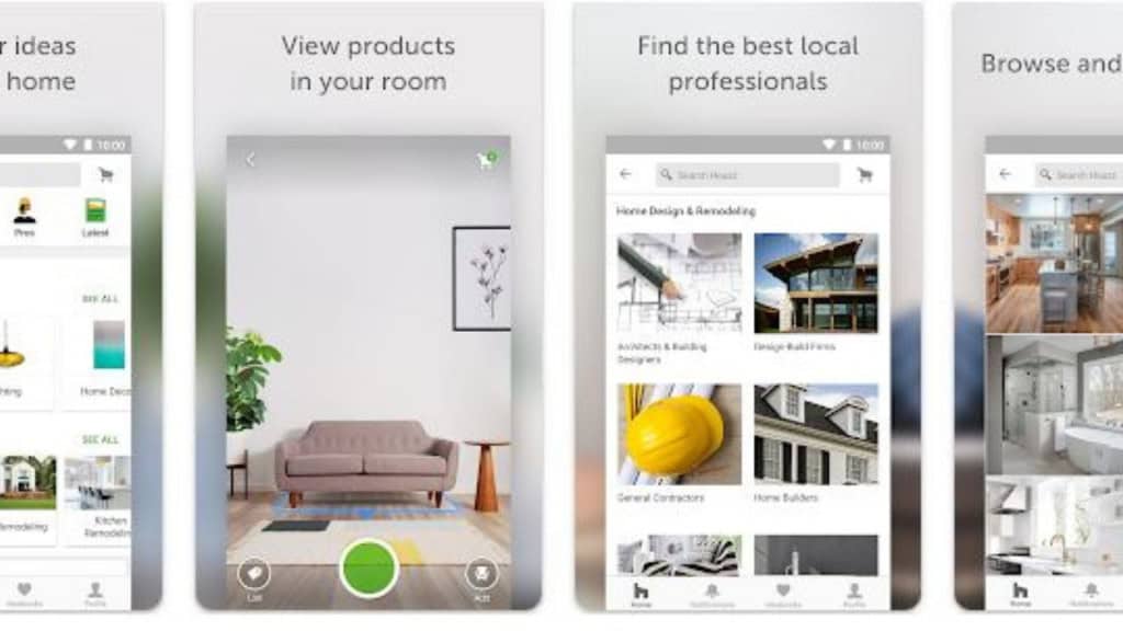 melhores aplicativos de decoração para iniciantes