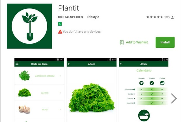 app de plantas