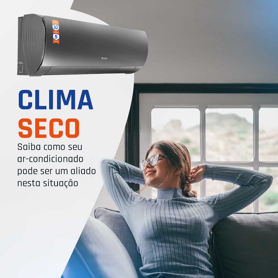 ar condicionado deixa o ar seco