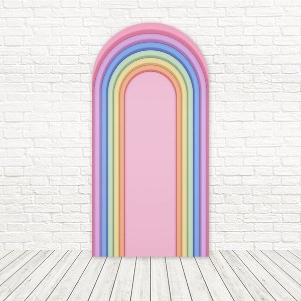 ideias de decoração com arco romano para sala