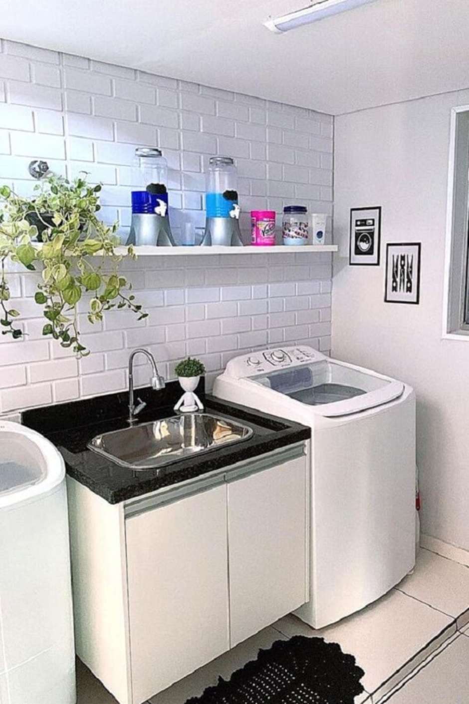 ideias de decoração área de serviço simples