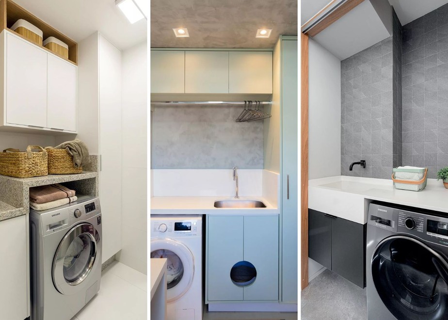 ideias de decoração área de serviço simples