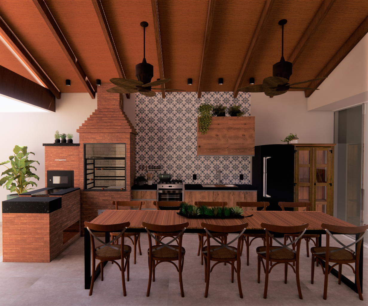 fogão a lenha grande