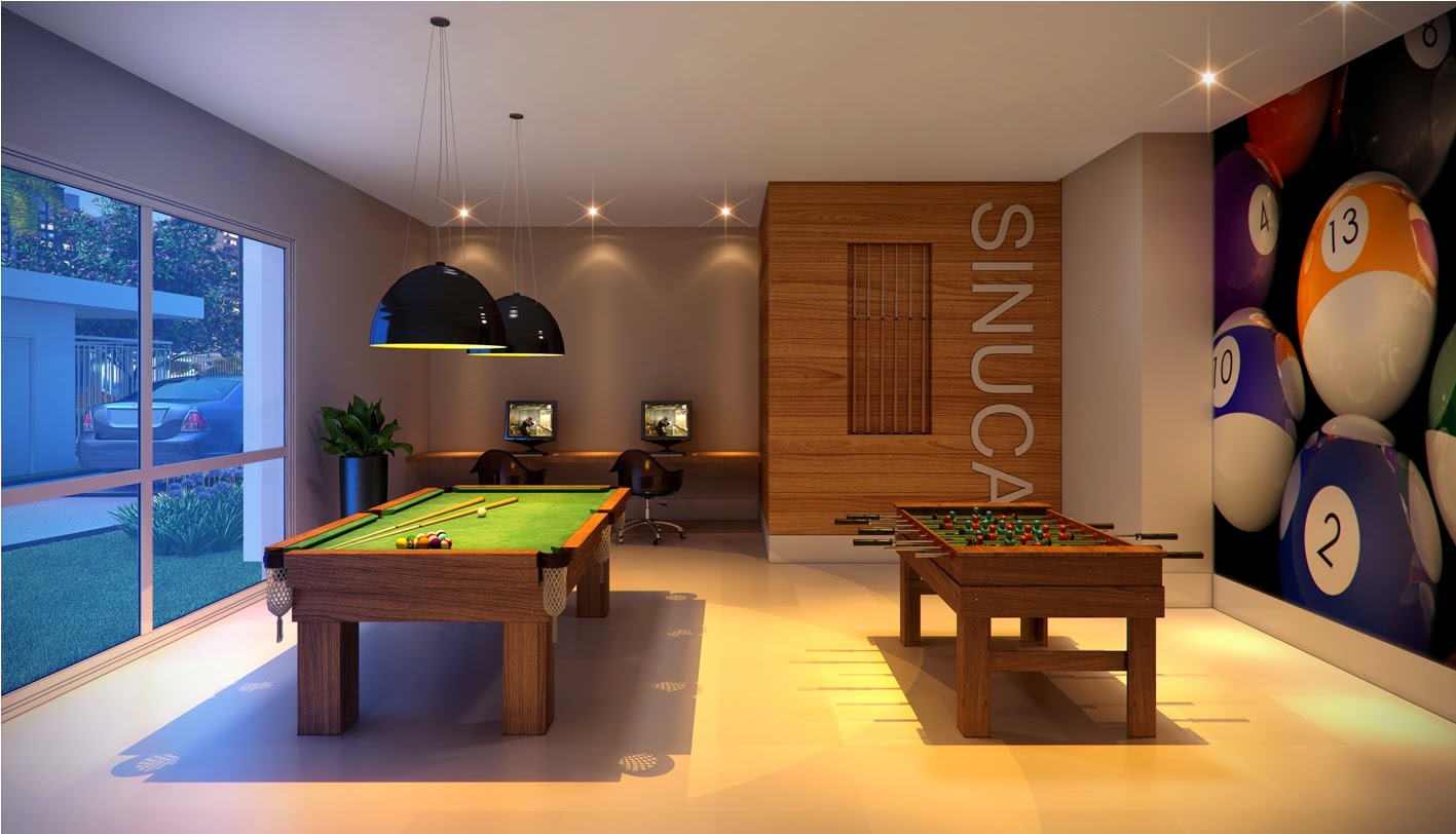 como montar área gourmet e sala de jogos