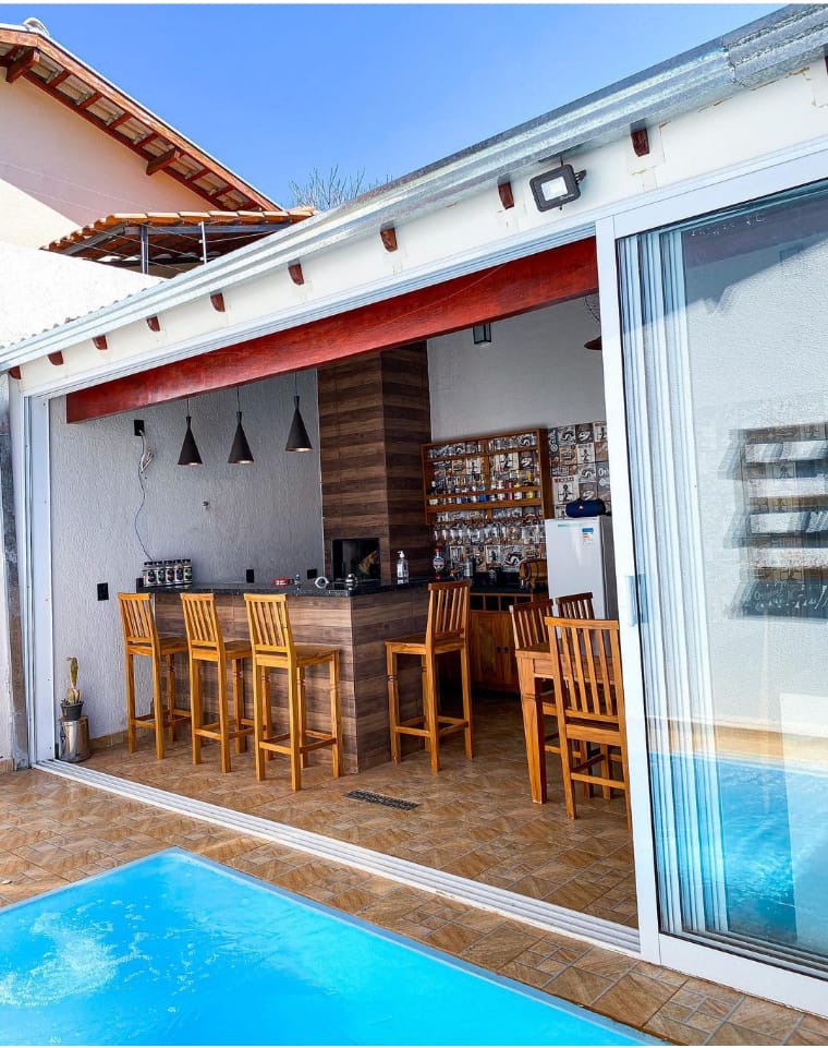 projeto de área gourmet no quintal