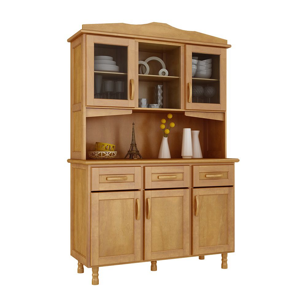 armário de cozinha de madeira