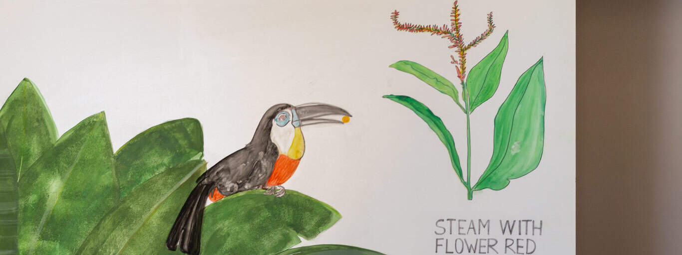 arte na parede: abstrata vs minimalista