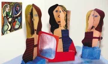 arte famosa simples vs arte complexa