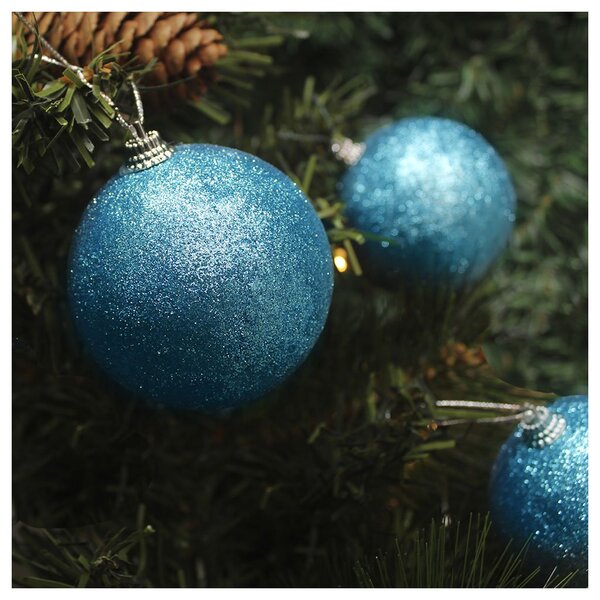 enfeites de natal azul
