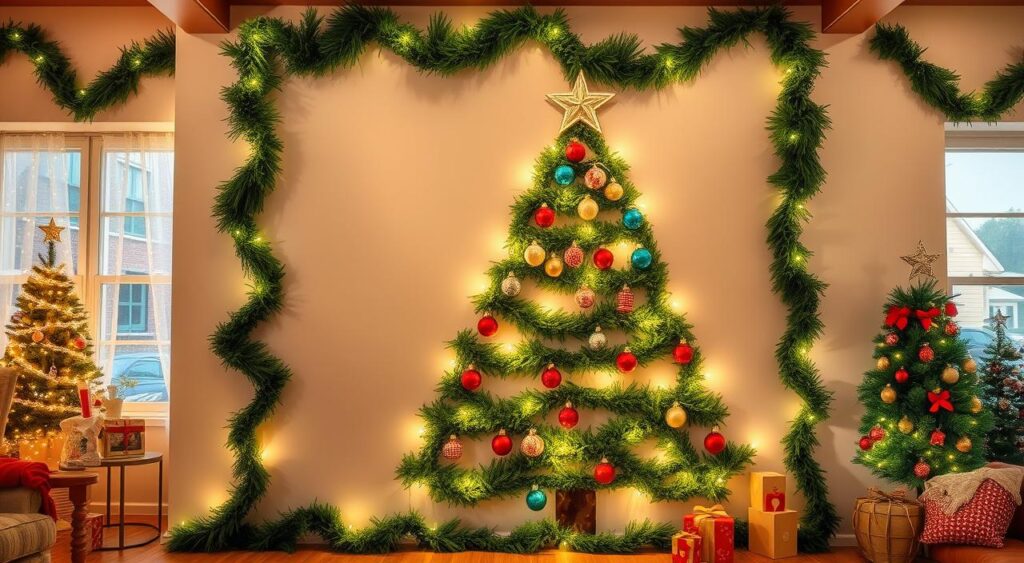 arvore de natal de parede