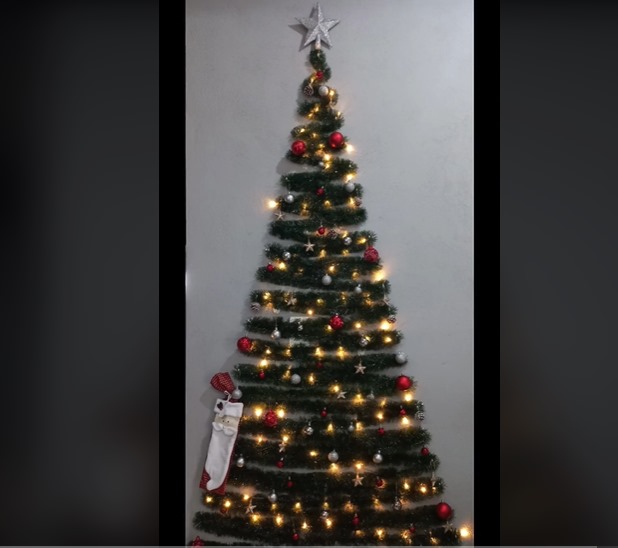 quanto custa fazer arvore de natal de parede
