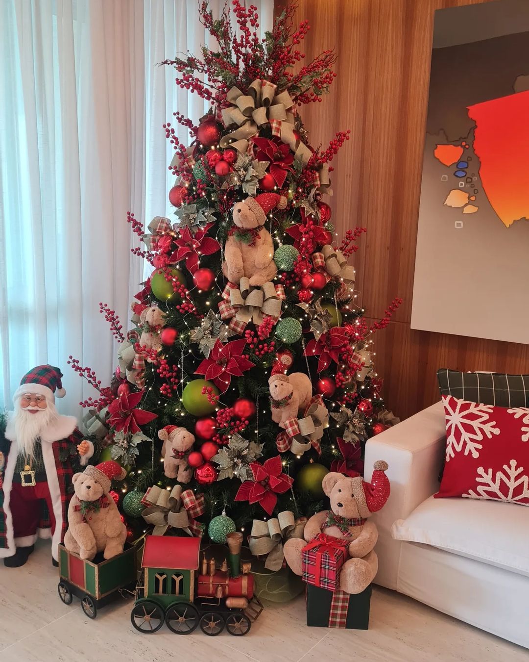 árvore de natal clássica
