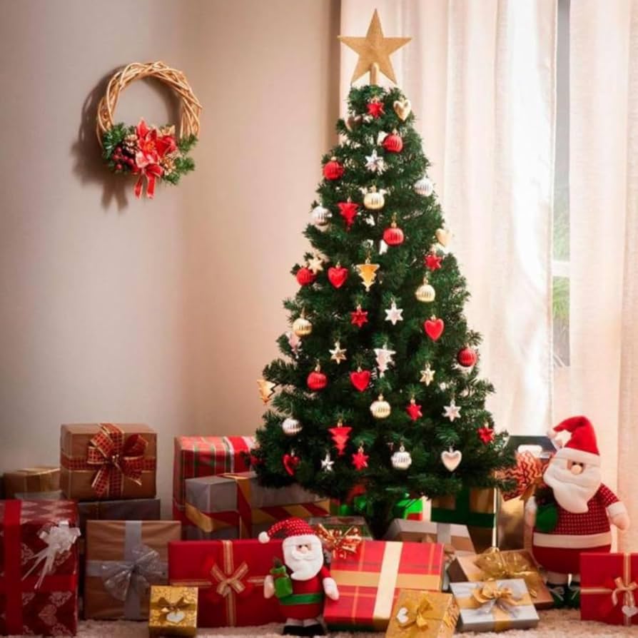topo de árvore de natal estrela