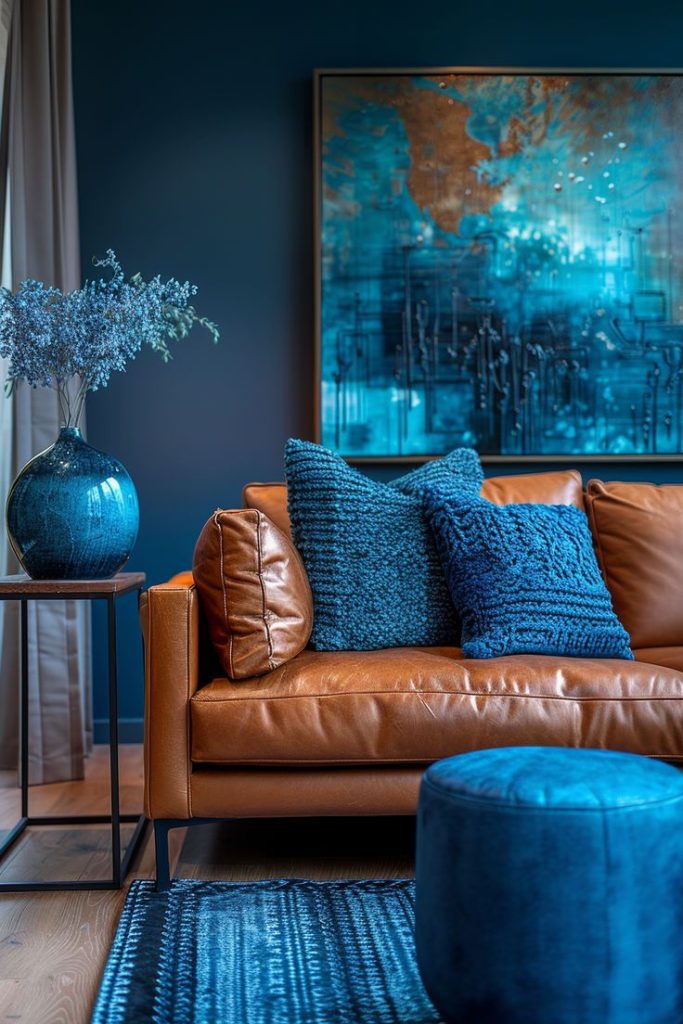 azul terroso Pantone