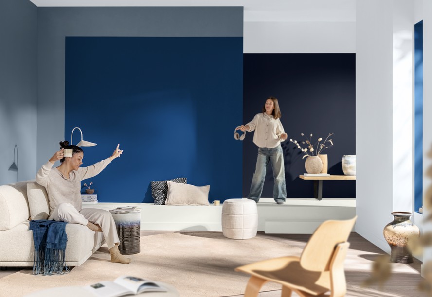 azul terroso para quarto
