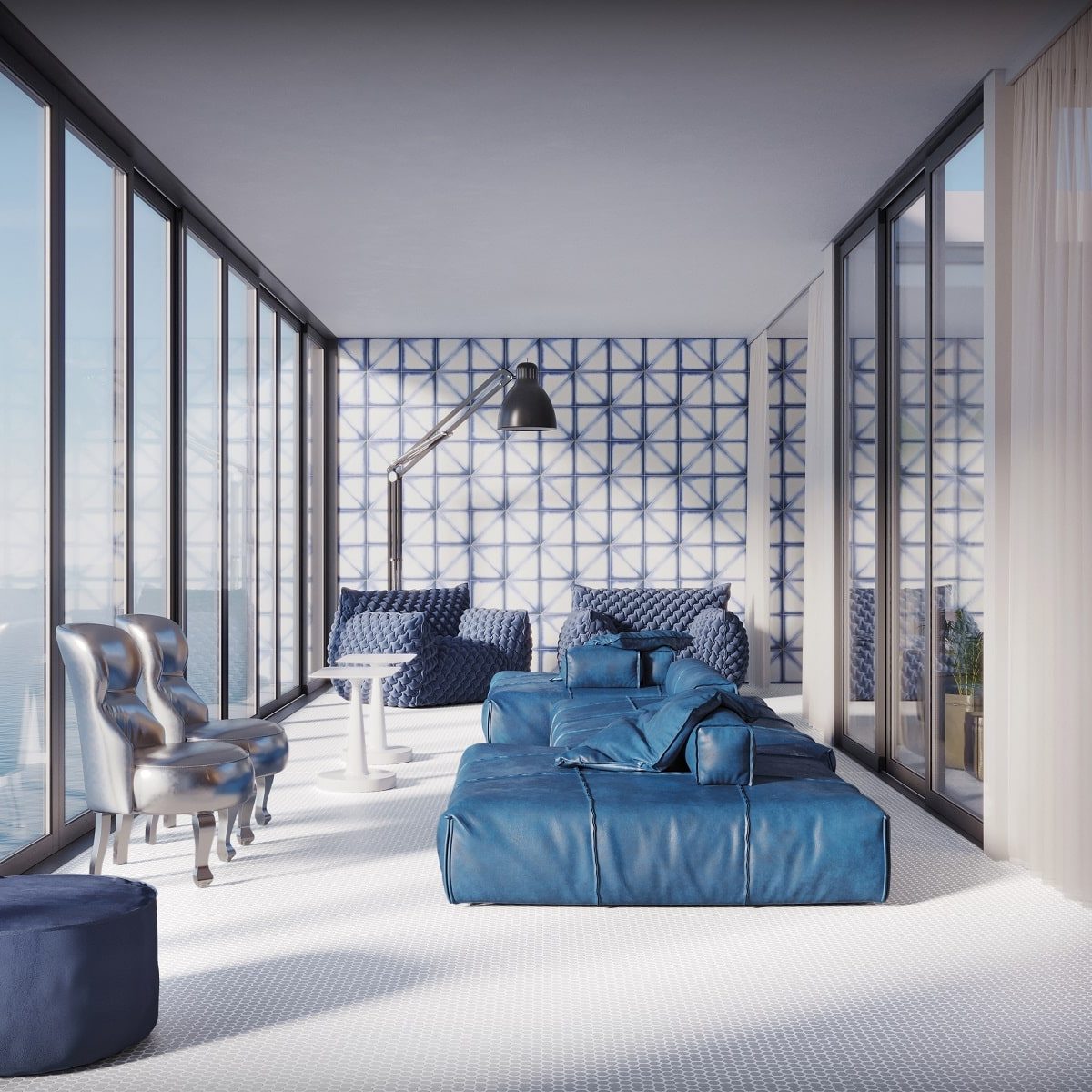 erros comuns ao escolher tom de azul para quarto