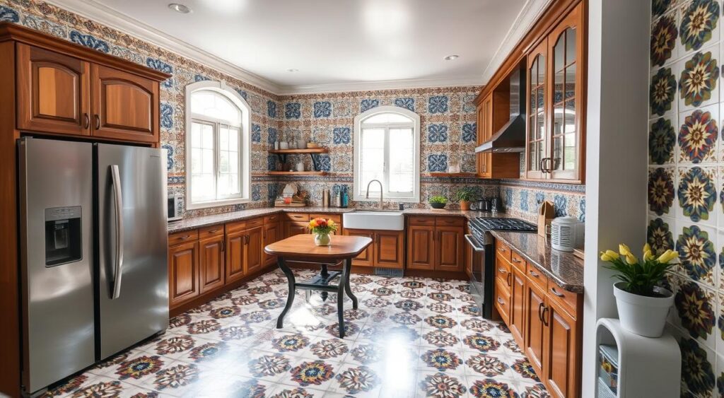 azulejo branco para cozinha pequena
