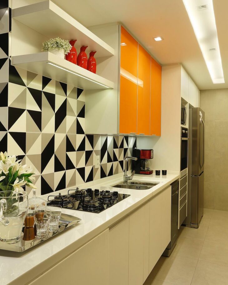 azulejo cozinha minimalista