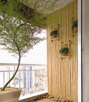 bambu para decoração
