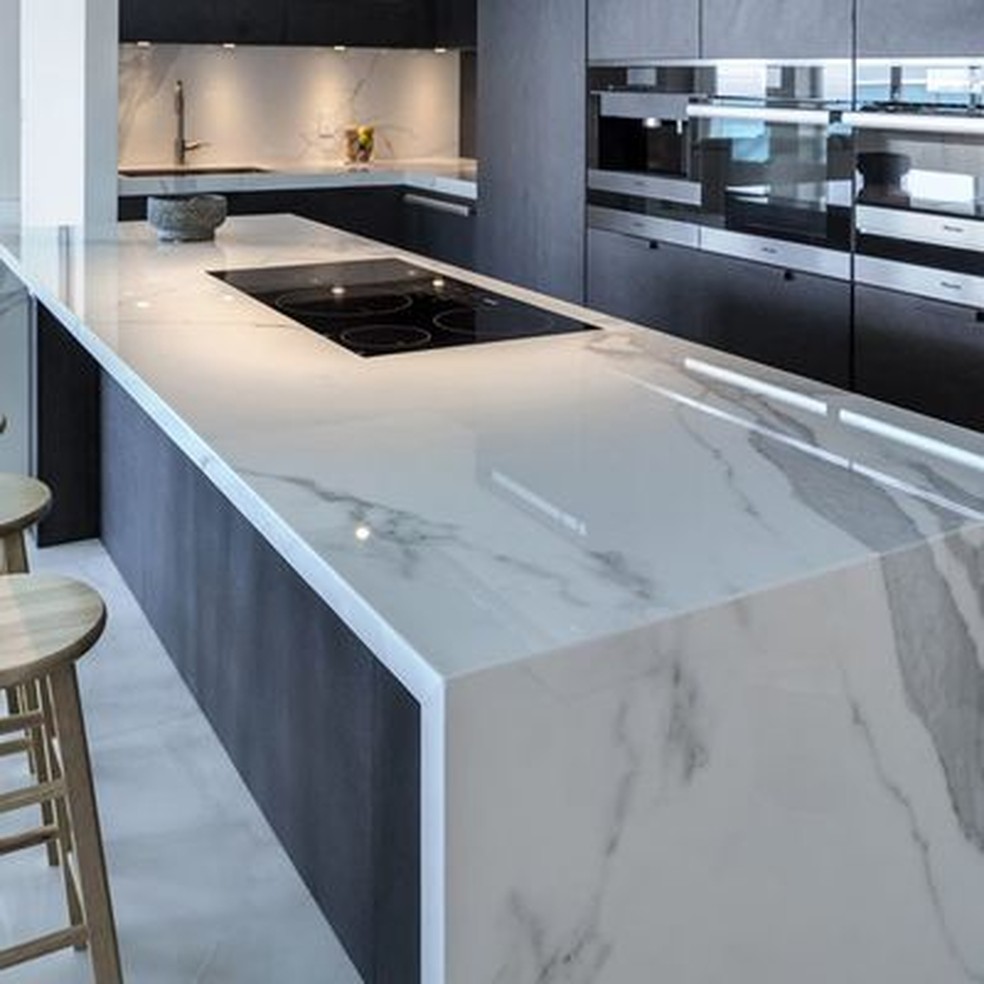 bancada de porcelanato para cozinha