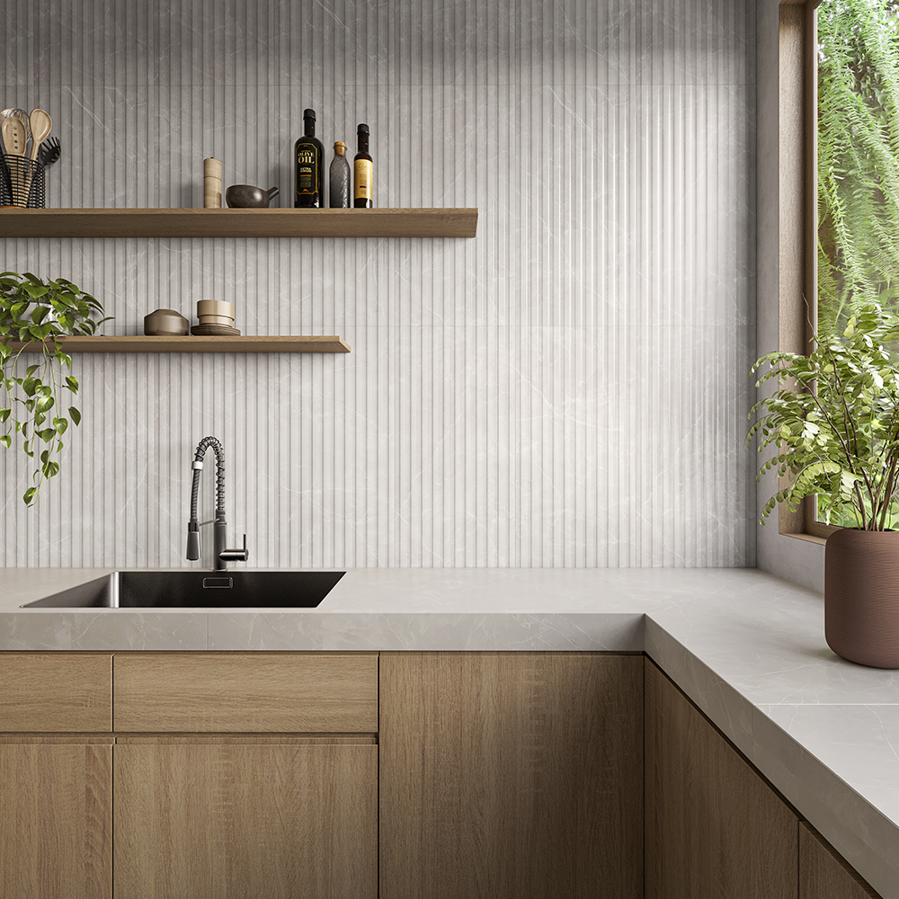 bancada de porcelanato para cozinha